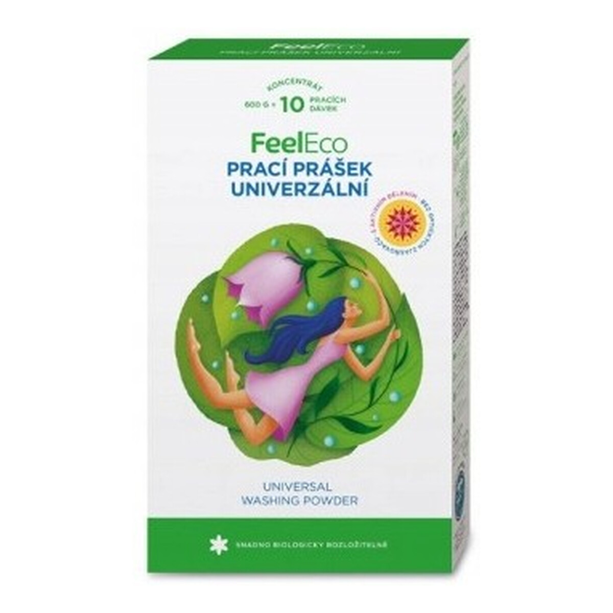 Feel Eco Uniwersalny Ekologiczny Proszek do Prania 660g
