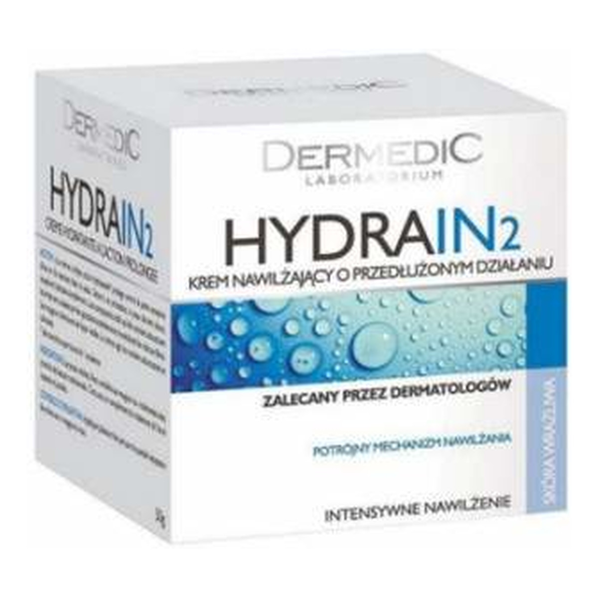 Dermedic Hydrain 3 Hialuro krem nawilżający o dogłębnym działaniu SPF15 50g