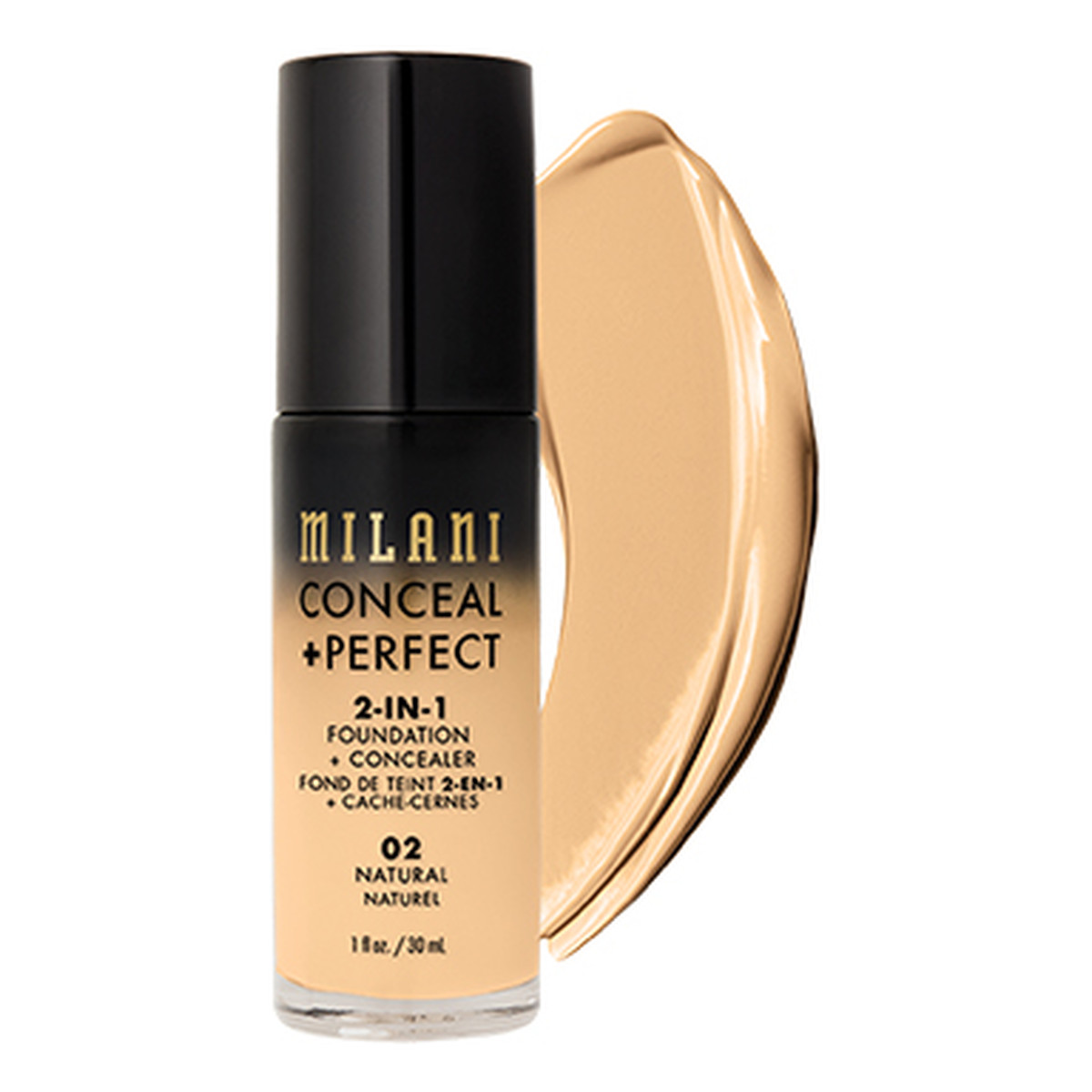Milani Conceal + Perfect 2-in-1 Foundation + Concealer kryjący podkład do twarzy 30ml