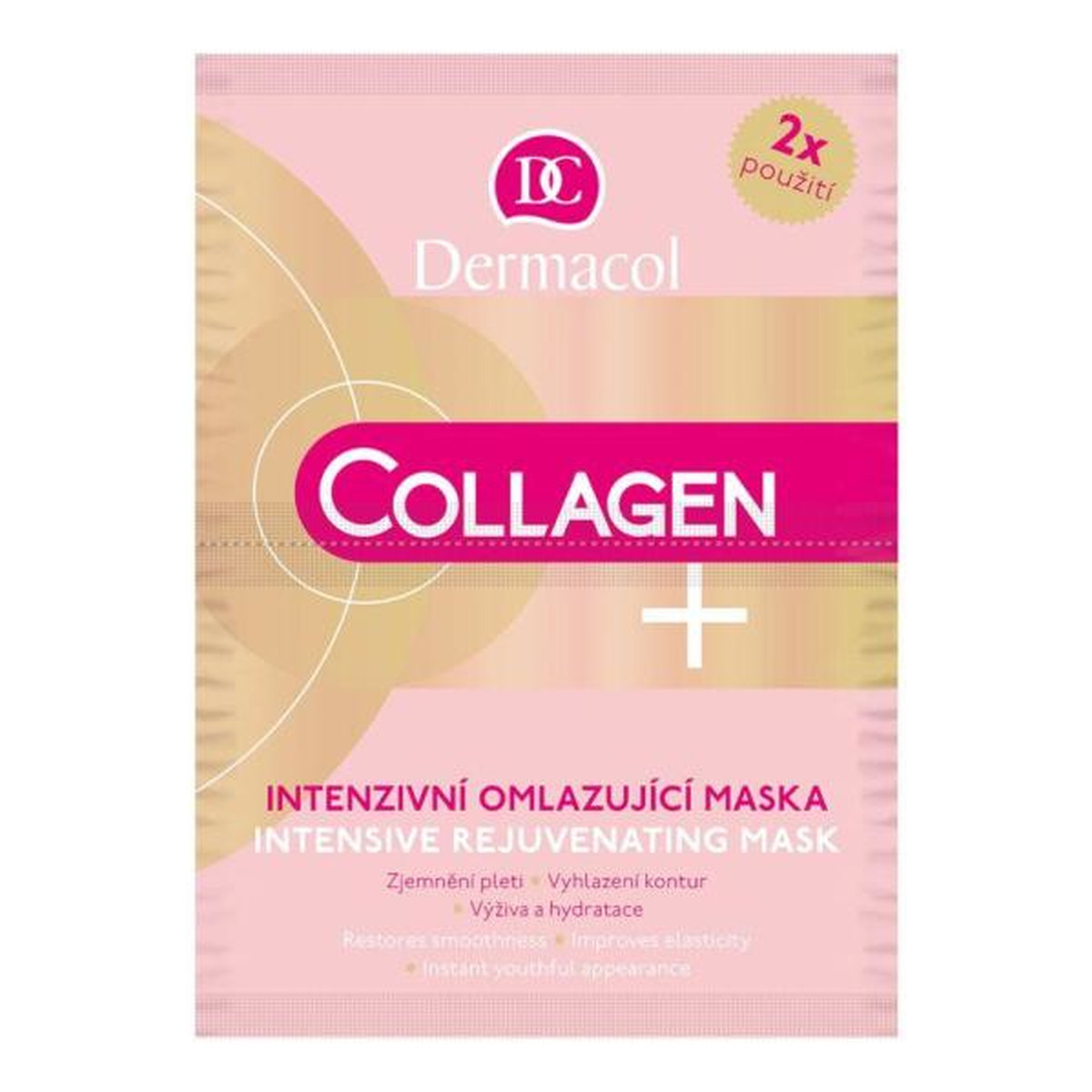 Dermacol Collagen Plus Intensive Rejuvenating Mask maseczka odmładzająca do twarzy