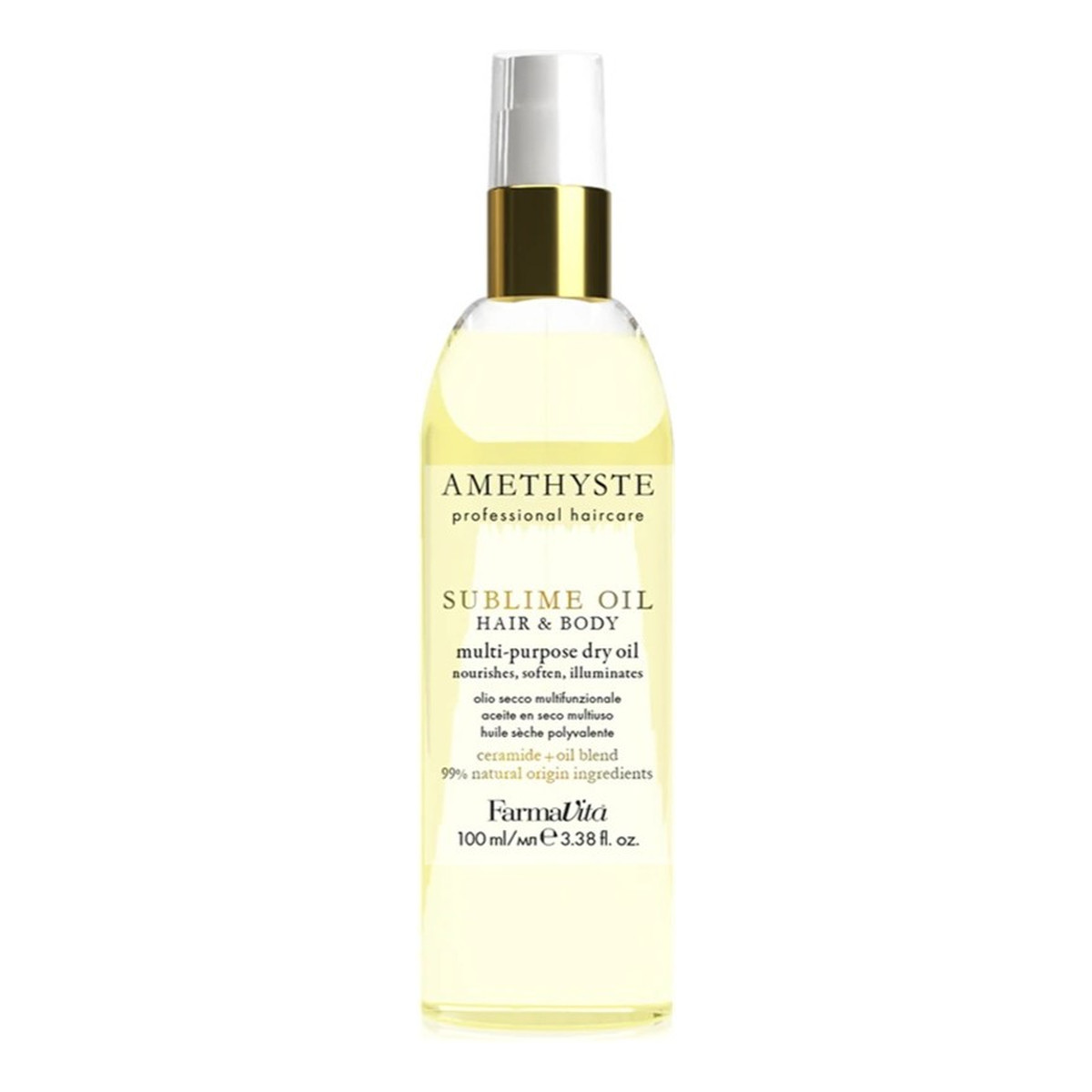 Farmavita Amethyste Sublime Oil Hair & Body olejek do ciała i włosów 100ml