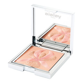 L'orchidee highlighter blush with white liliy rozświetlający róż do policzków