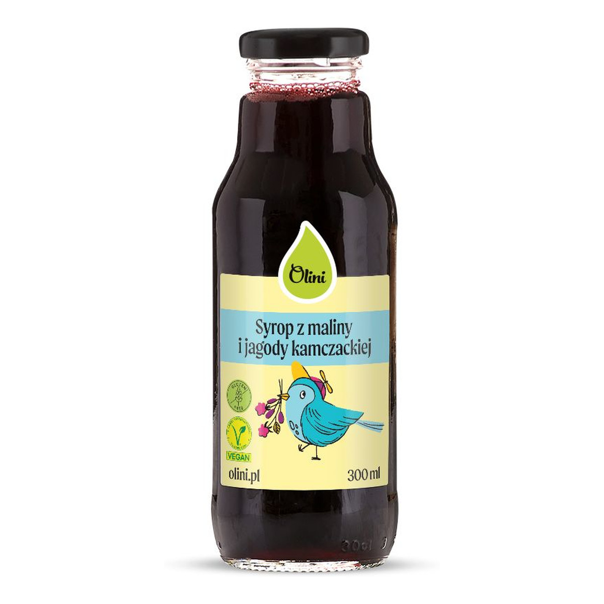 Olini Syrop z maliny i jagody kamczackiej 300ml