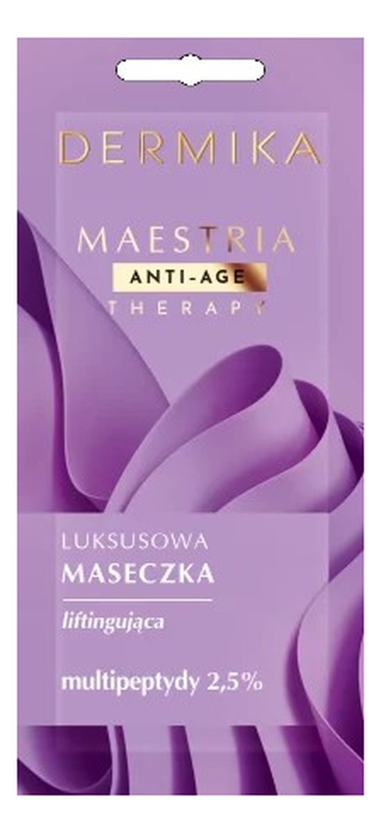 luksusowa maseczka liftingująca-multipeptydy 2.5%