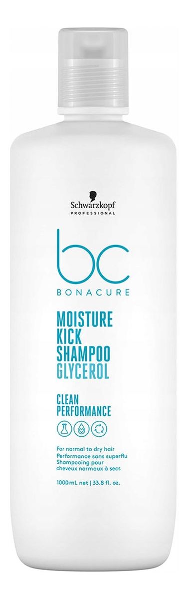 Bc bonacure moisture kick shampoo nawilżający szampon do włosów normalnych i suchych