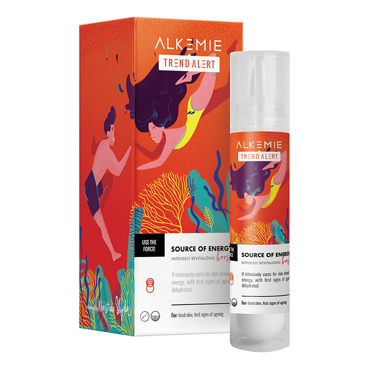 Alkemie Use The Force Source Of Energy intensywnie rewitalizująca emulsja do twarzy 30ml
