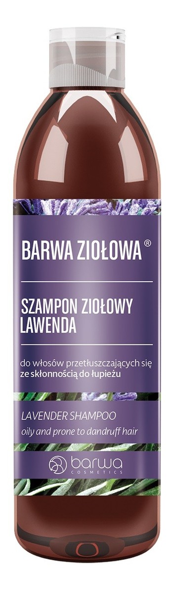 szampon do włosów przetłuszczających się ze skłonnością do łupieżu Lawenda