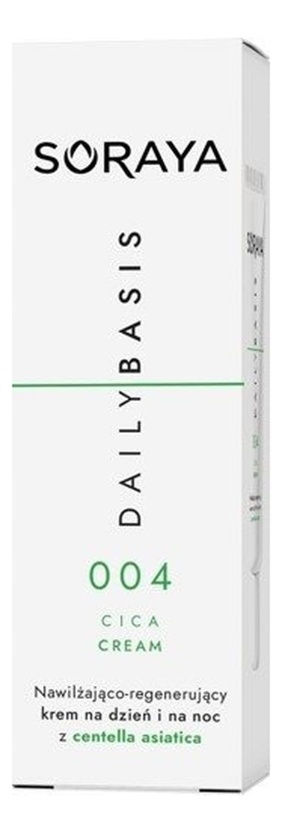 Nawilżająco-regenerujący krem na dzień i na noc z Centella Asiaticaa