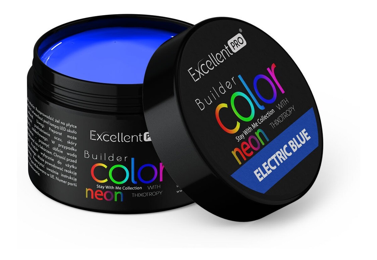 Żel budujący electric blue