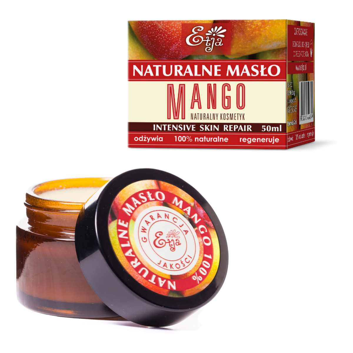 Etja naturalne rafinowane Masło mango 50ml