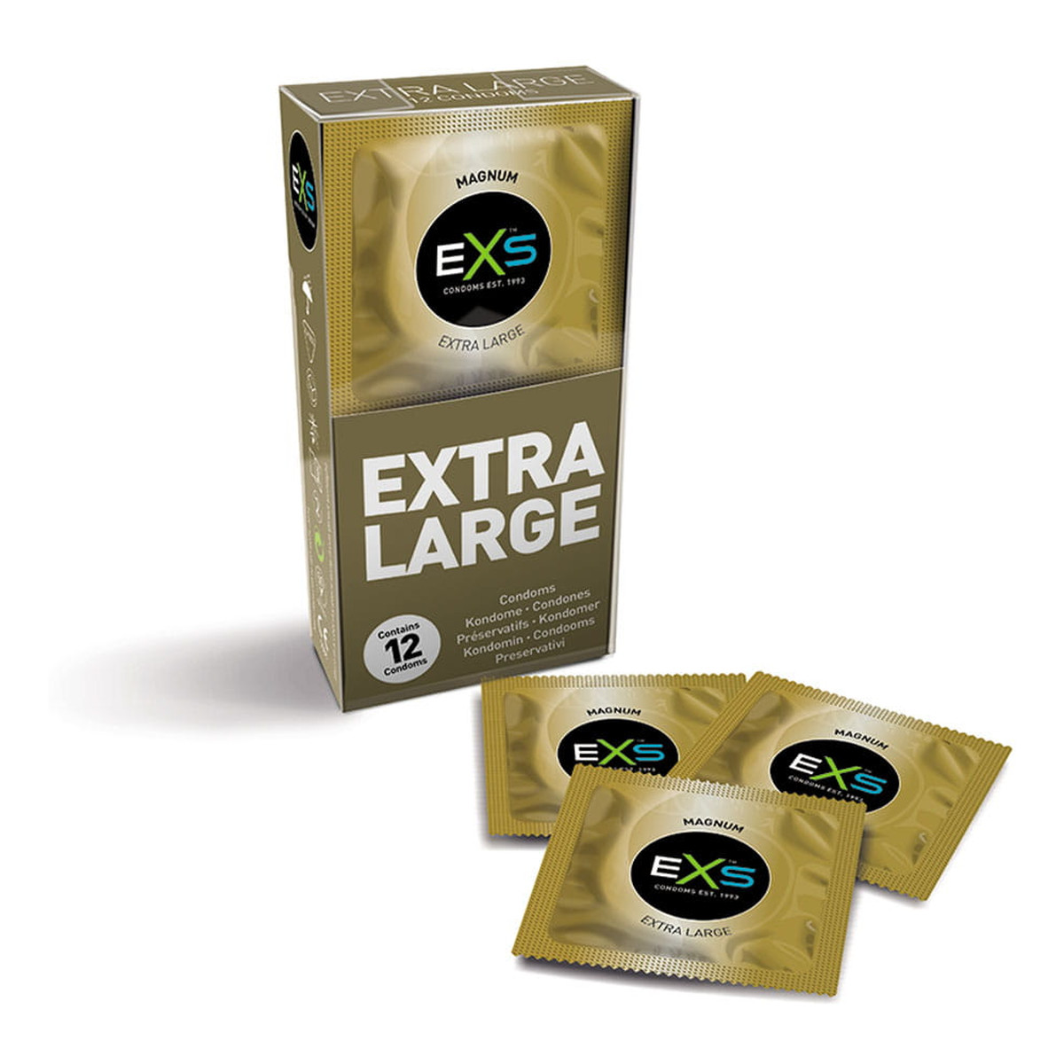 EXS Magnum extra large prezerwatywy powiększone xl 12szt.