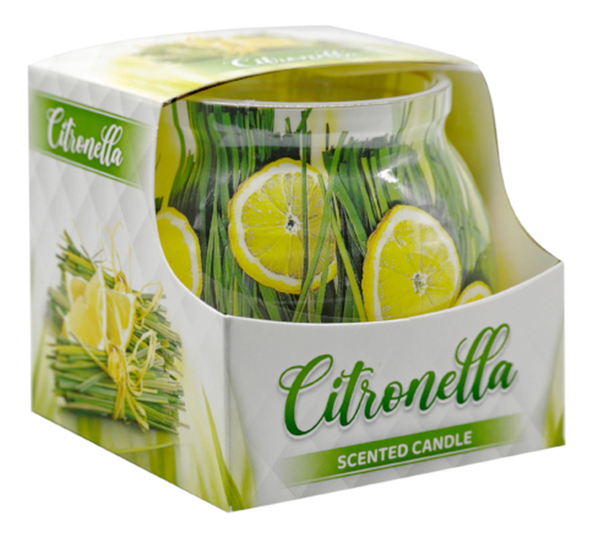 ŚWIECA POWLEKANA CITRONELLA/ANTYKOMAROWA