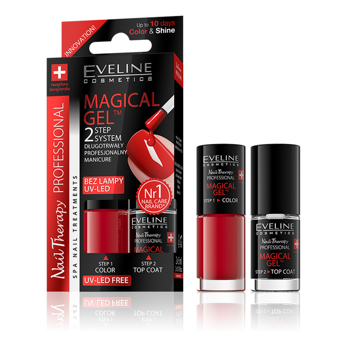 Eveline Magical Gel 2 Stopniowy System Żelowego Manicure 10ml