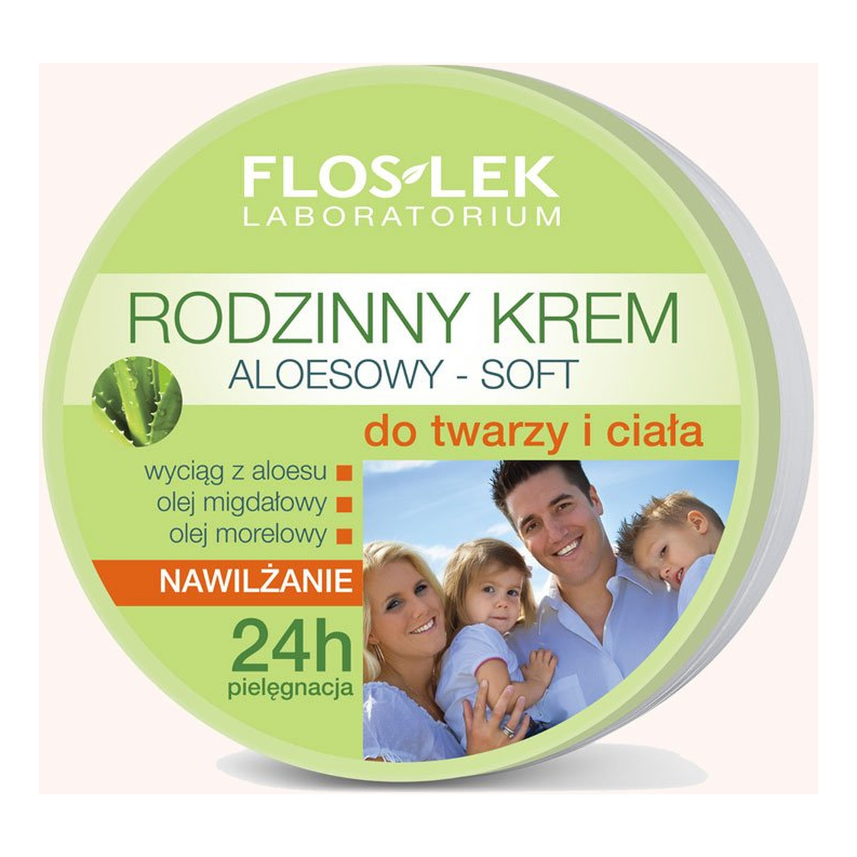 FlosLek Laboratorium Rodzinny Krem Aloesowy 250ml