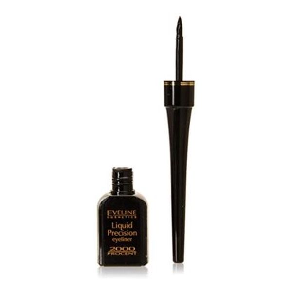 Eveline Liquid Precision Eye Liner Czarny w Płynie 4ml