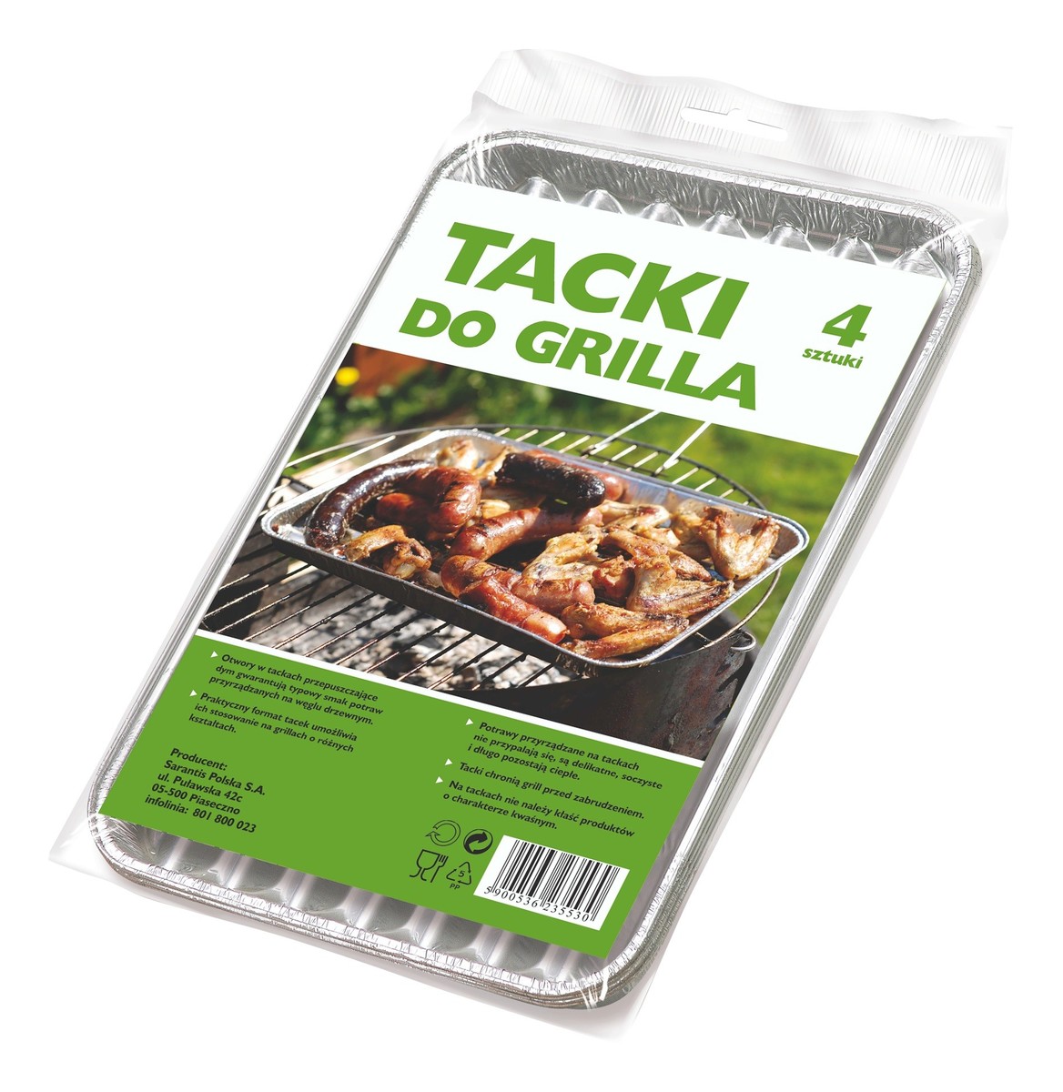 Tacki do grilla (duże) 4szt