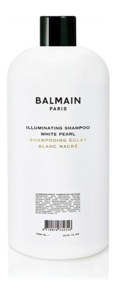 Illuminating Shampoo White Pearl szampon korygujący odcień do włosów blond i rozjaśnianych