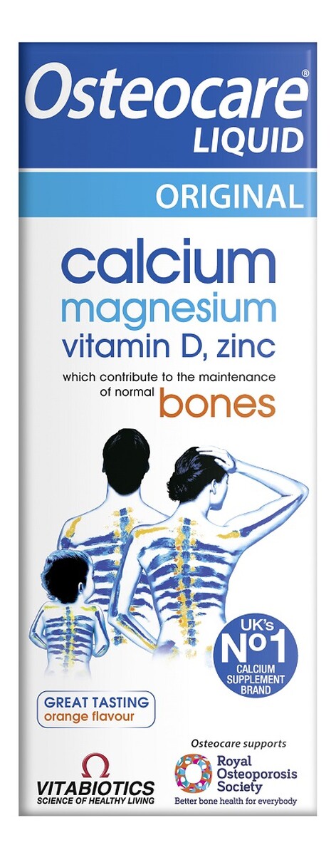 Osteocare liquid suplement diety na zdrowe kości