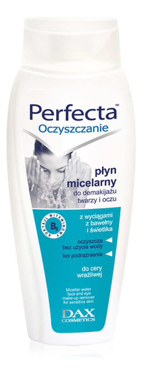 Płyn Micelarny Do Demakijażu Twarzy i Oczu