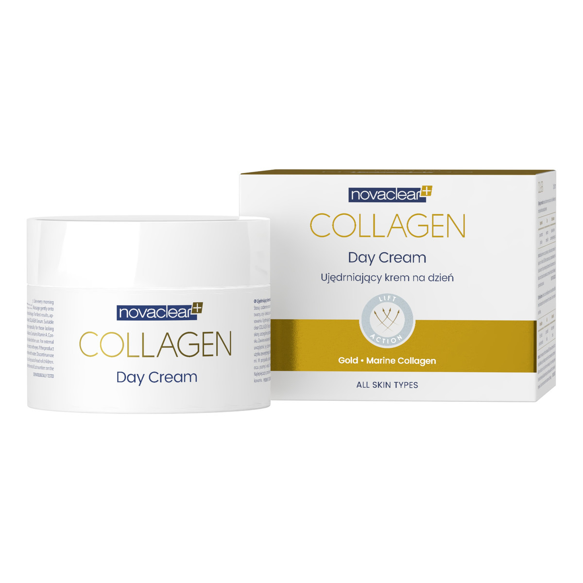 Novaclear Collagen Ujędrniający krem na dzień 50ml