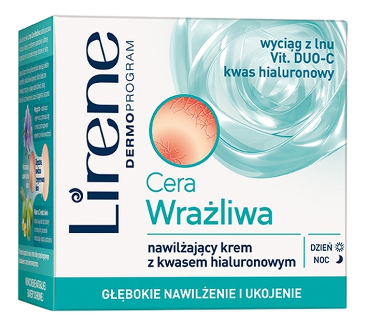 NAWILŻAJĄCY KREM Z KWASEM HIALURONOWYM NA DZIEŃ I NA NOC