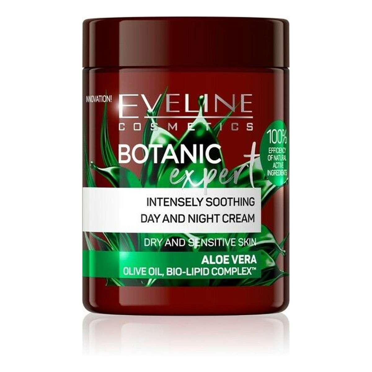 Eveline Botanic Expert Intensywnie Łagodzący Krem do twarzy na dzień i na noc Aloes 100ml