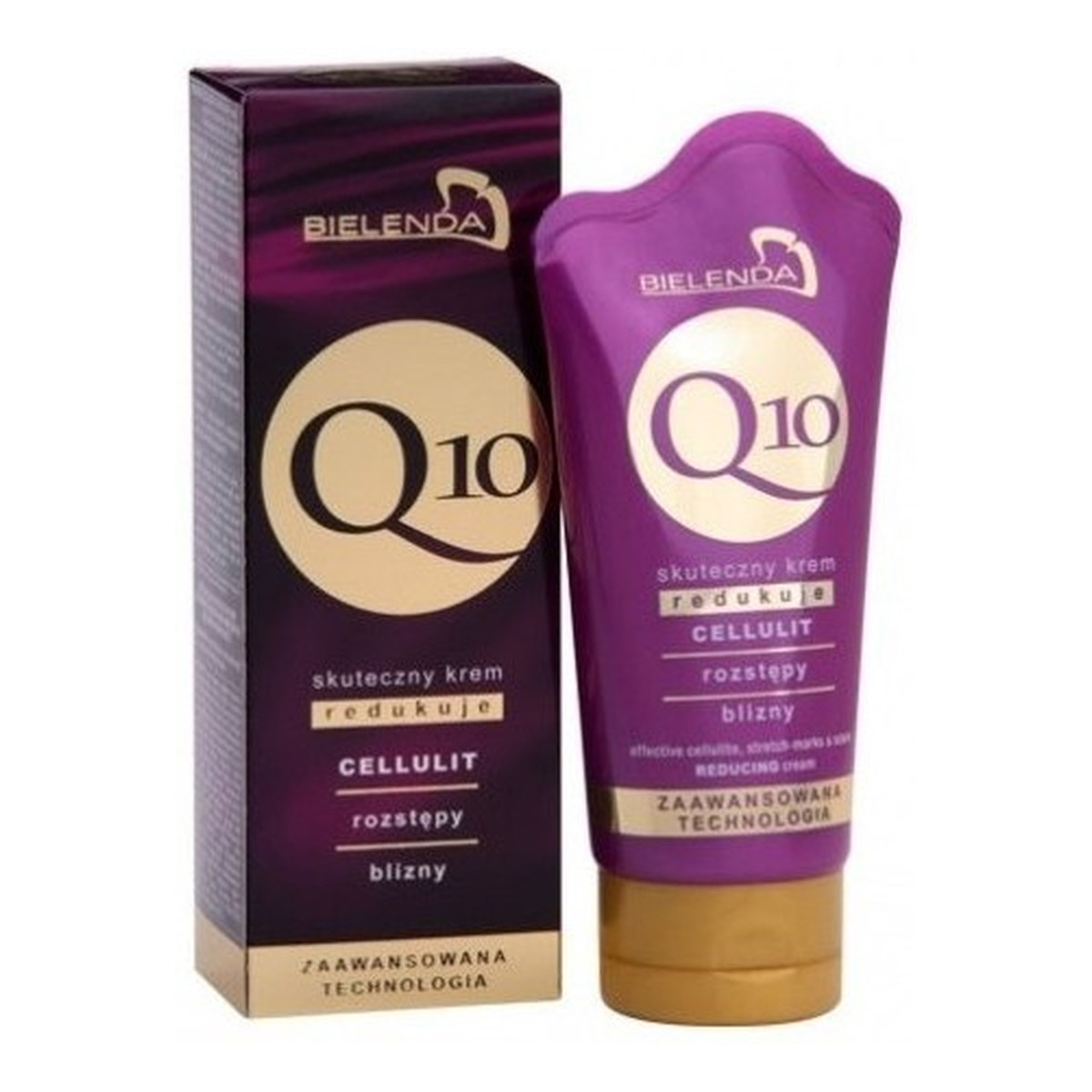 Bielenda Q10 Krem Redukujący Cellulit Rozstępy Blizny 175ml