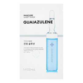 Mascure guaiazulene łagodząco-regenerująca maseczka w płachcie