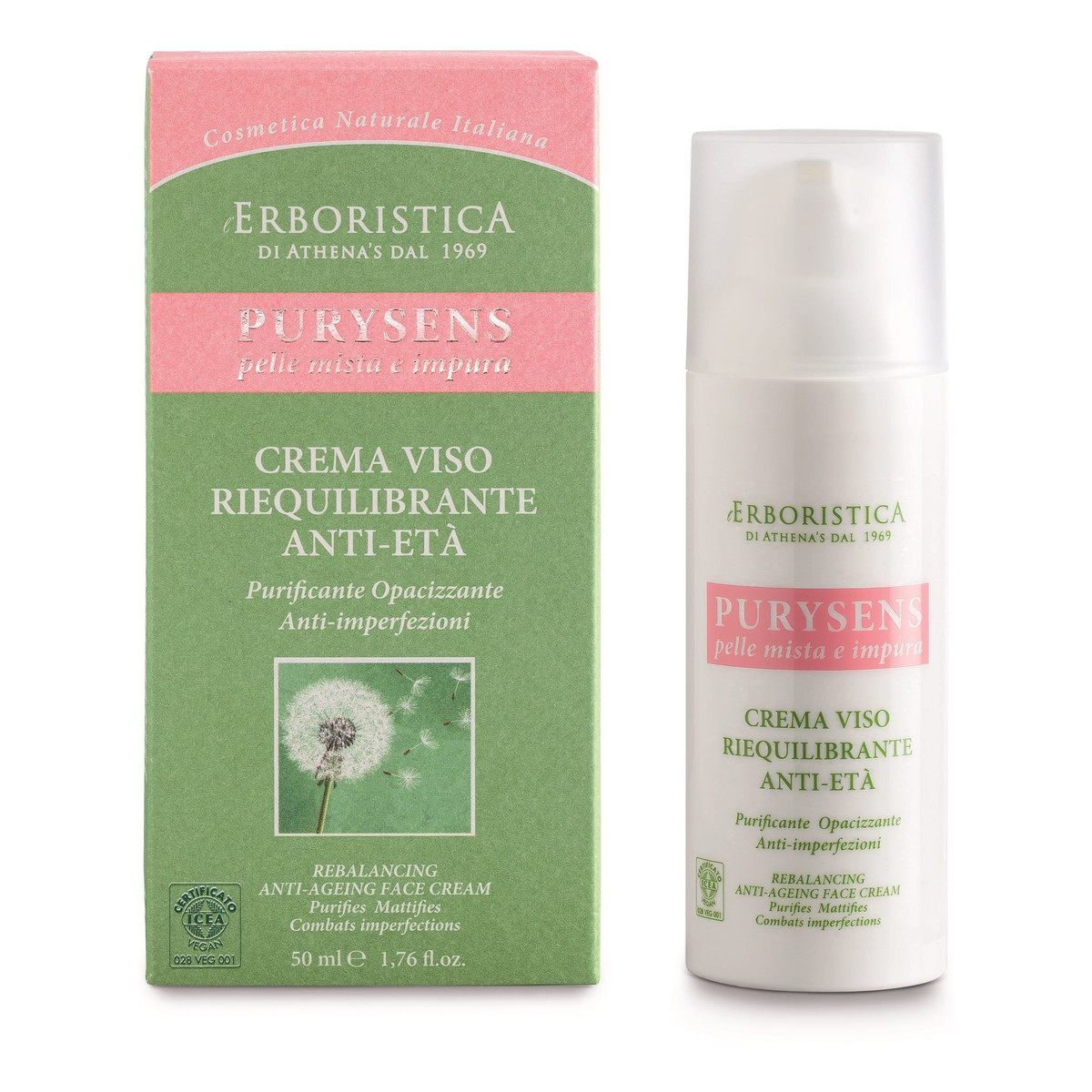 Erboristica Purysens Krem do twarzy 50ml