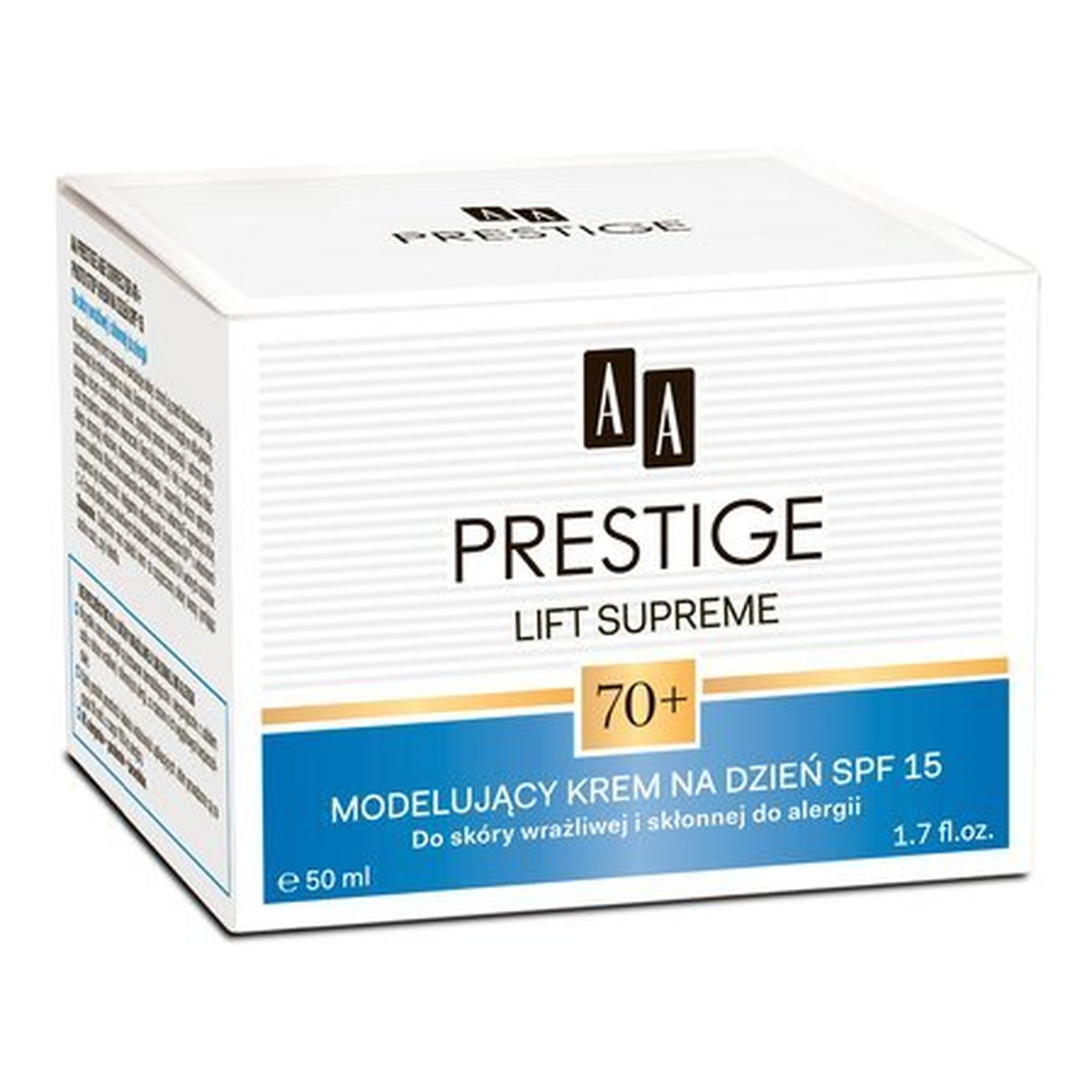 AA Prestige Lift Supreme 70+ Modelujący Krem Na Dzień SPF 15 50ml
