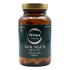 Kolagen beuaty koenzym q10 + biotyna suplement diety 90 kapsułek