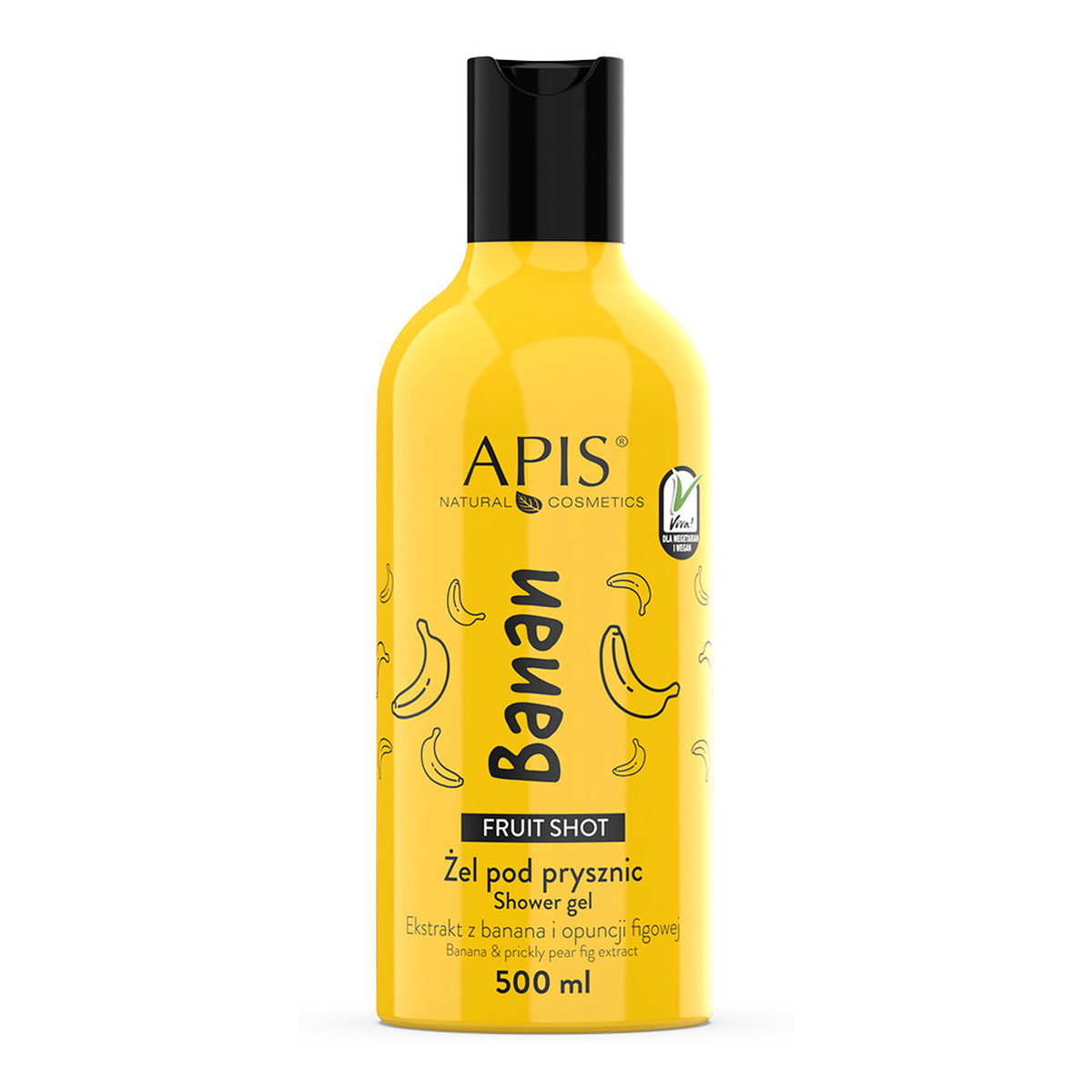 Apis Fruit Shot Żel pod prysznic banan 500ml