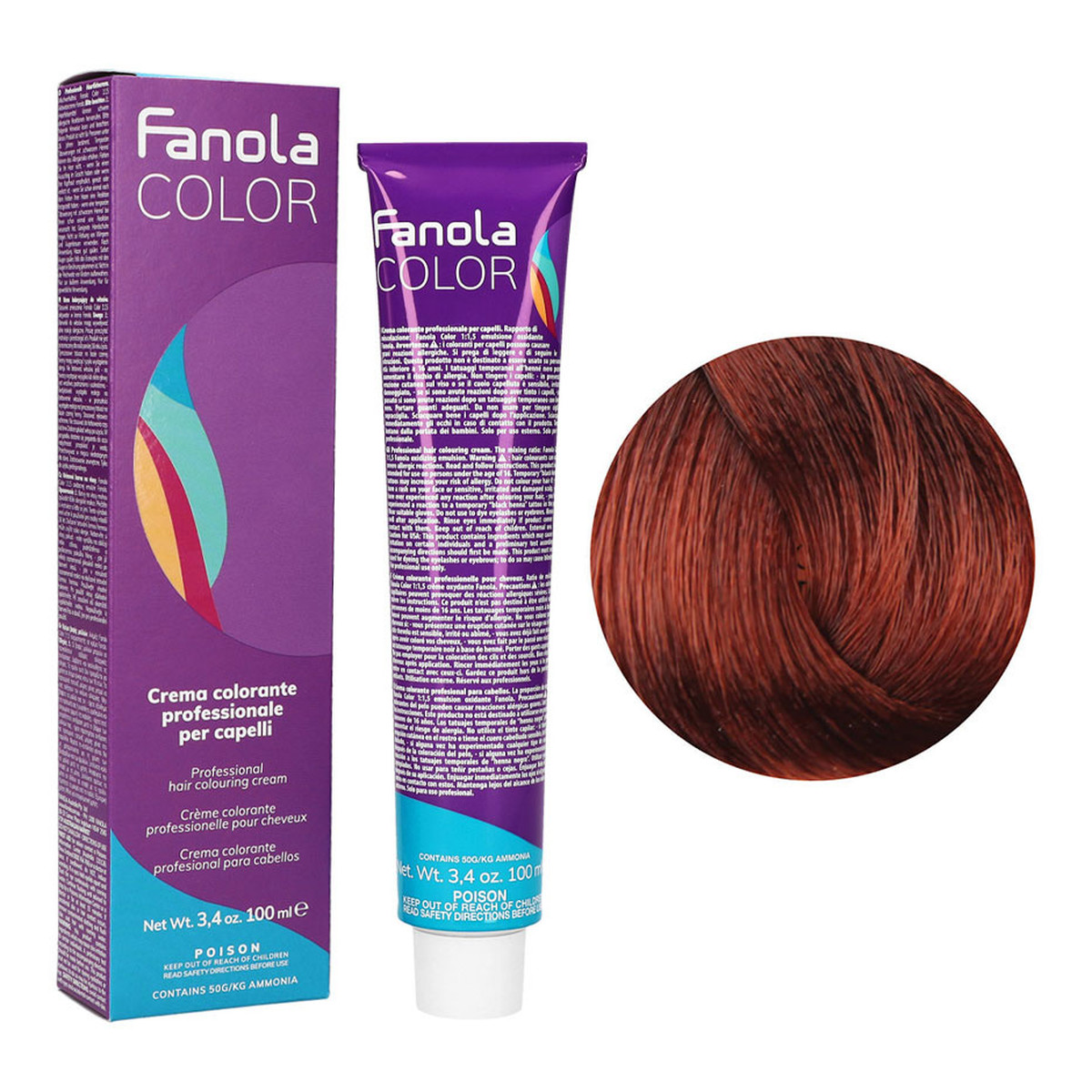 Fanola Color Krem koloryzujący Farba do włosów 100ml