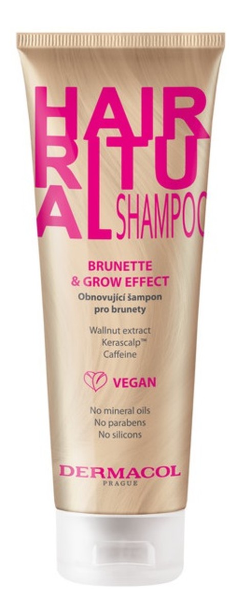 Hair ritual shampoo szampon włosów brunette & grow effect