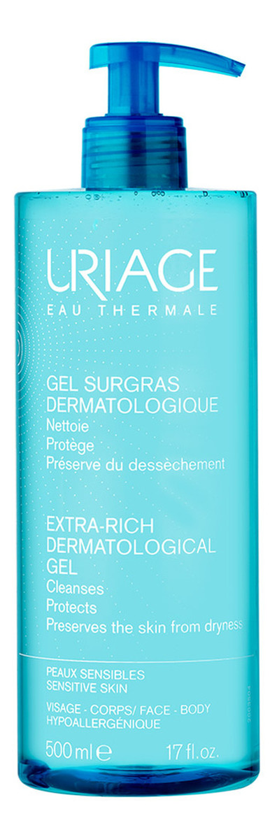 Eau Thermale Extra-Rich Dermatological Gel pieniący się żel oczyszczający