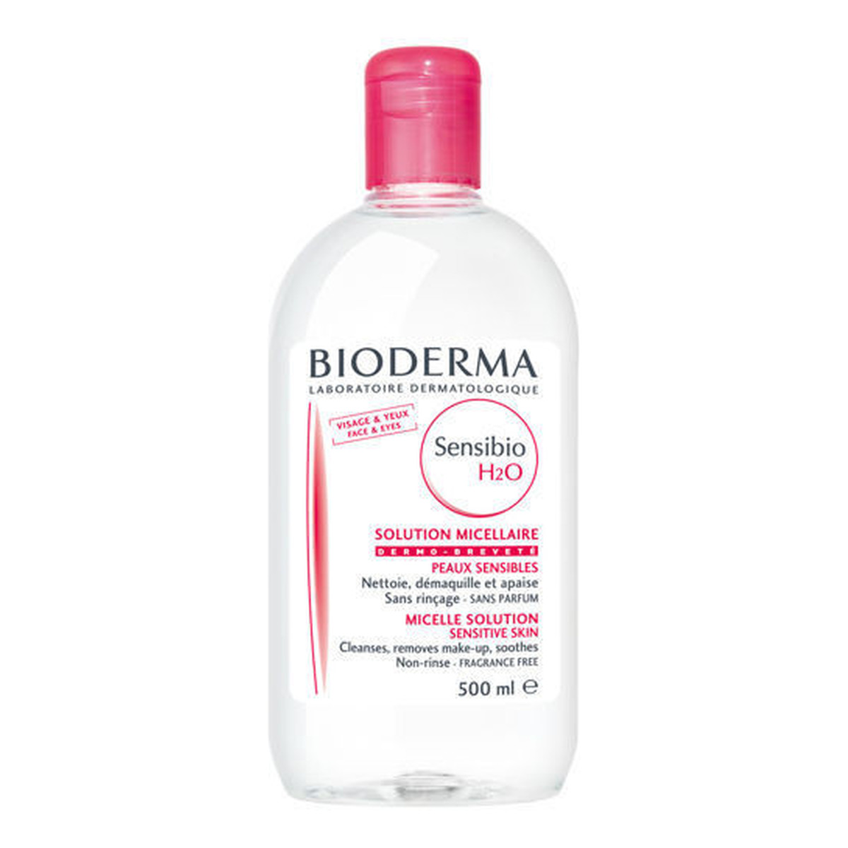 Bioderma Sensiobio H2O Płyn Micelarny Do Demakijażu Do Cery Wrażliwej 500ml