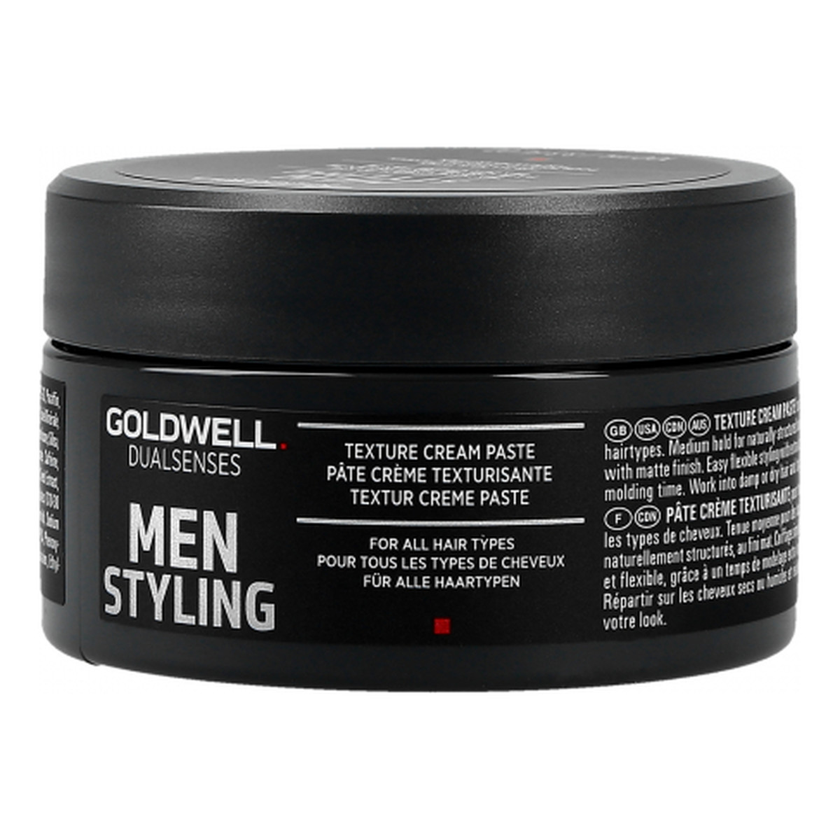 Goldwell Dualsenses For Men Texture Cream Paste Pasta modelująca do wszystkich rodzajów włosów 100ml