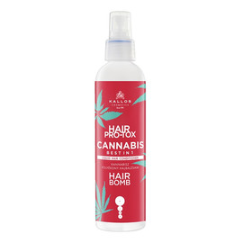 Kjmn hair pro-tox cannabis odżywka do włosów bez spłukiwania z olejkiem z nasion konopi