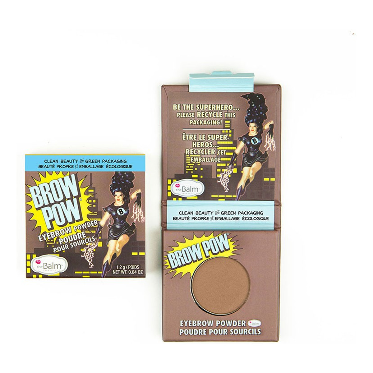 the Balm Brow Pow Eyebrow Powder Puder do brwi