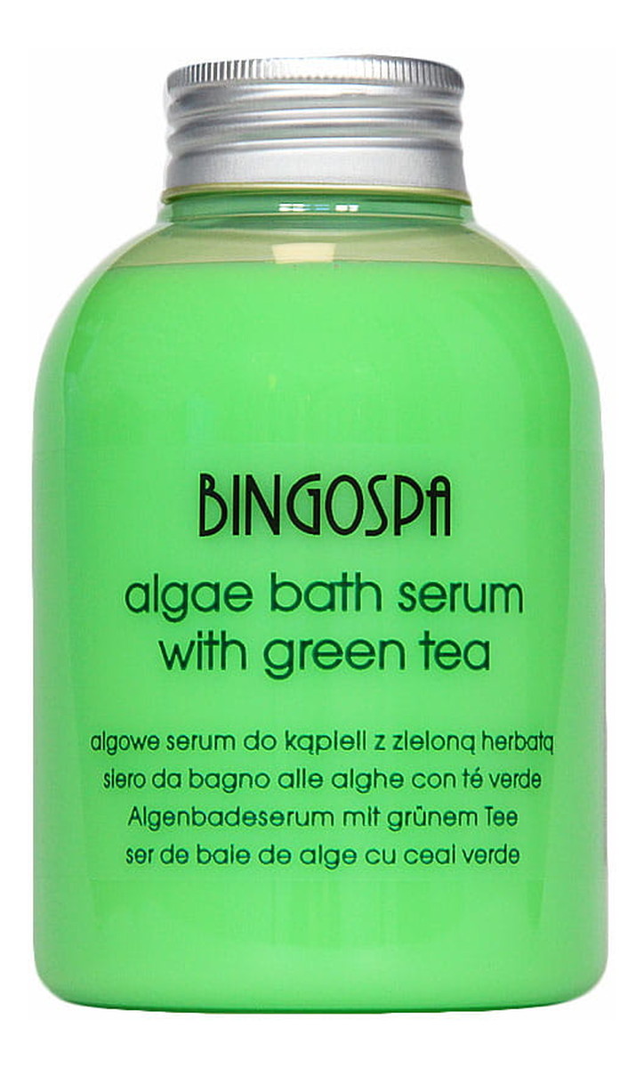 Algowe serum do kąpieli z zieloną herbatą