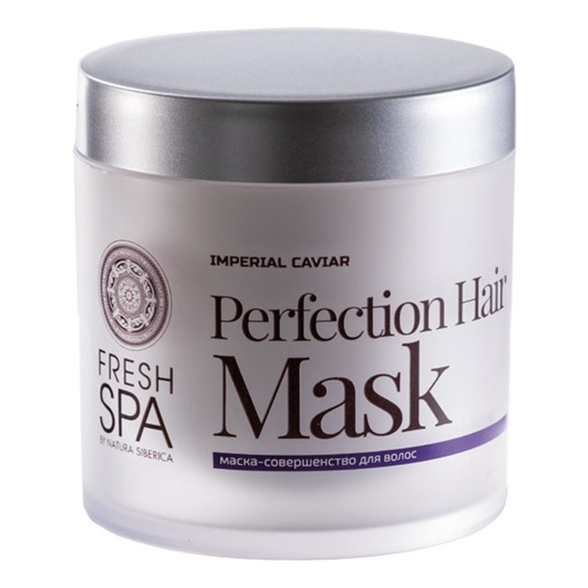 Natura Siberica Fresh Spa Perfection Hair Mask Black Caviar Extract regenerująca maska do włosów 400ml
