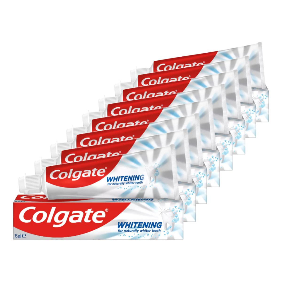 Colgate Whitening Pasta do zębów wybielająca 8x75ml