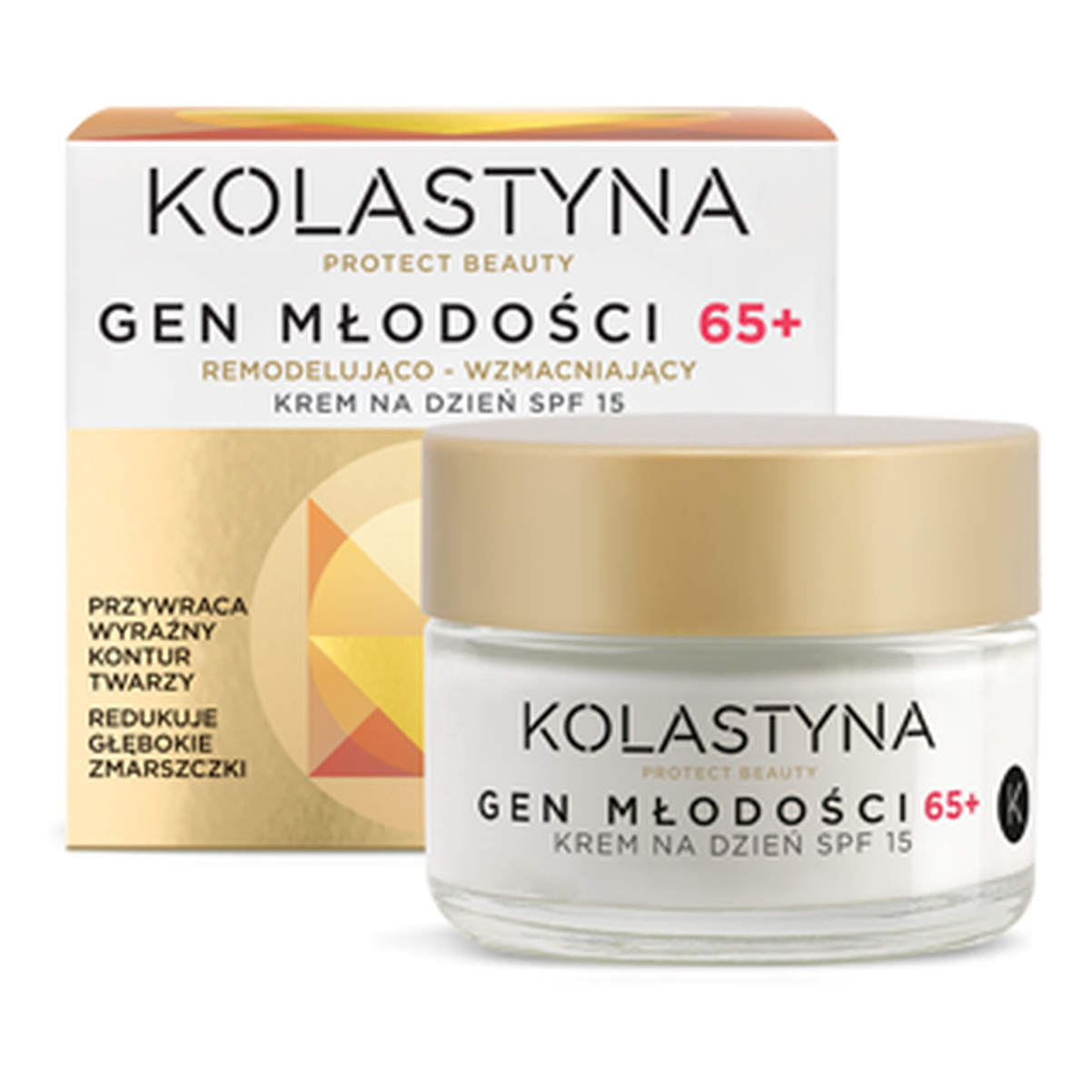 Kolastyna 65+ Gen Młodości Krem Do Twarzy Na Dzień 50ml