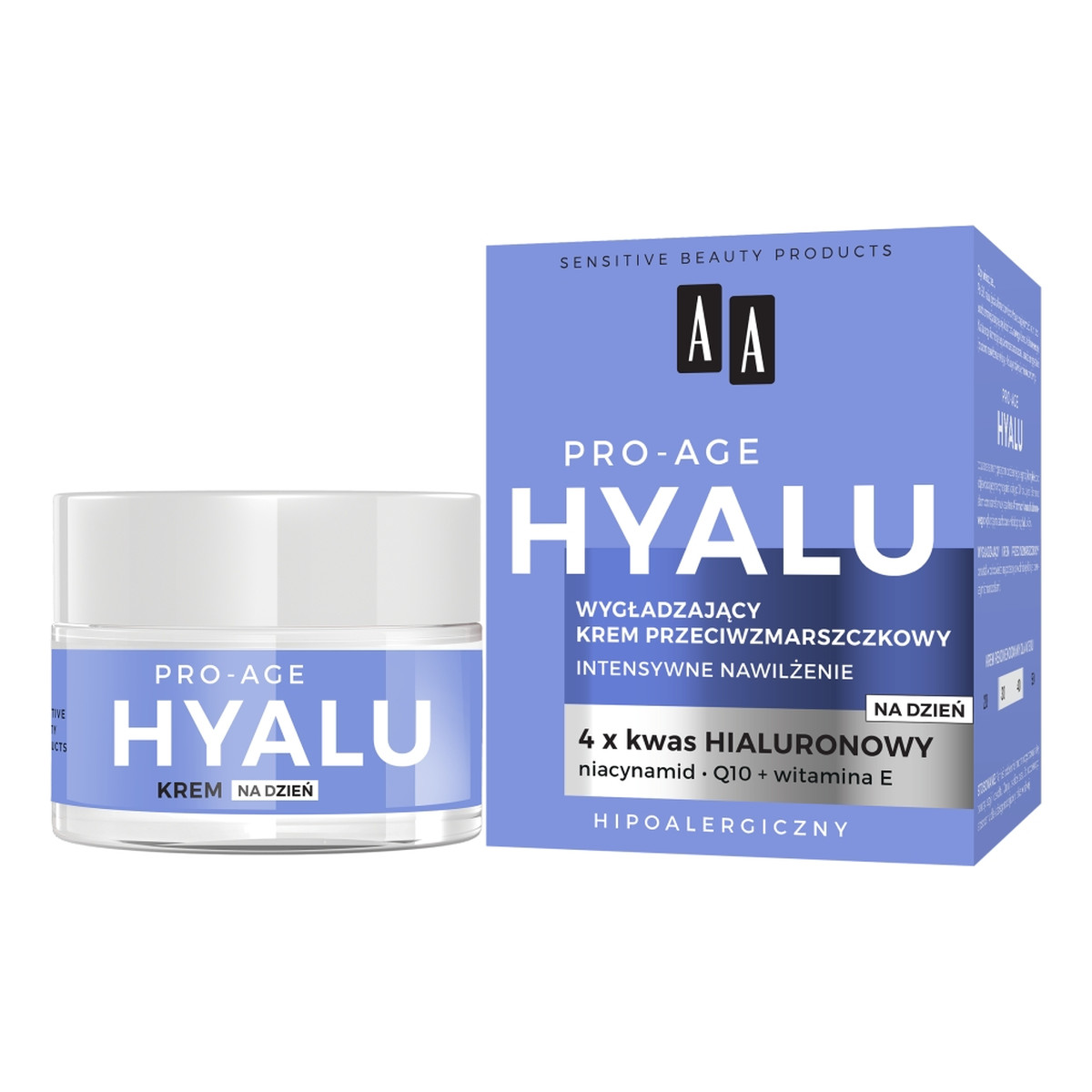 AA Pro-Age Hyalu Wygładzający Krem przeciwzmarszczkowy na dzień 50ml