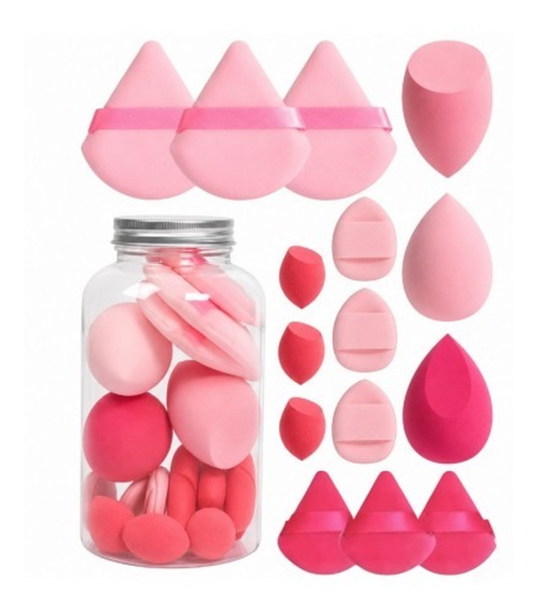 Zestaw ąbeczek do makijażu Fuschia Cream Duo GB21F