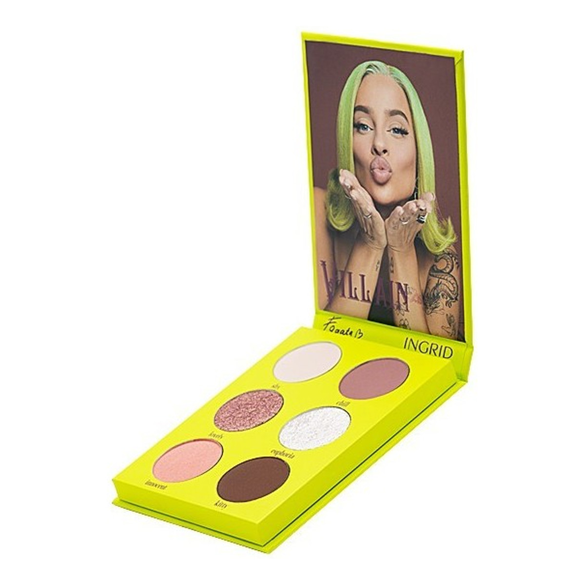 Ingrid Fagata X Paleta cieni Villain