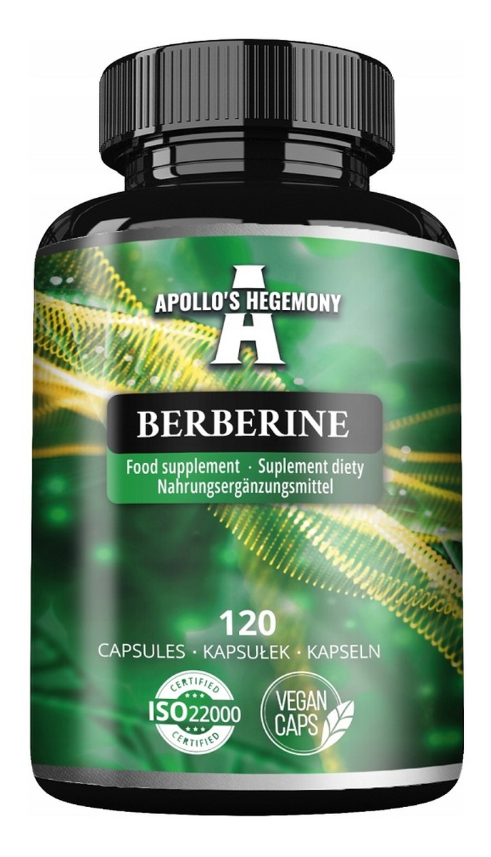 Berberine suplement diety 120 Kapsułek