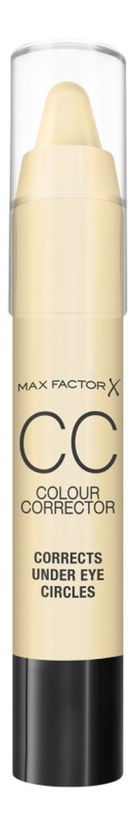 Korektor do twarzy CC Under Eye Circles Żółty Niweluje cienie 