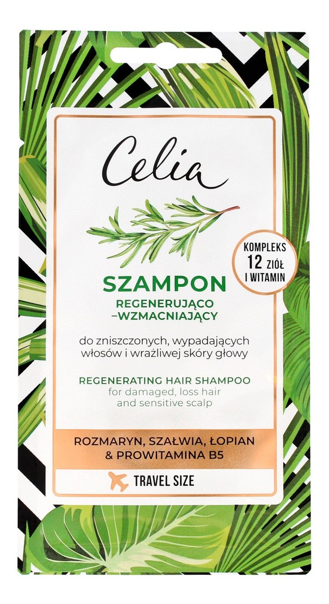 Szampon do włosów regenerująco - wzmacniający - saszetka