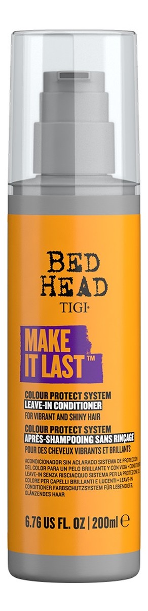 Bed head make it last leave in conditioner odżywka do włosów chroniąca kolor